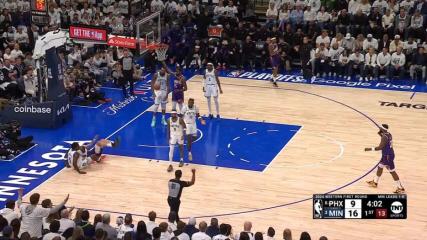 Devin Booker with the And-1!