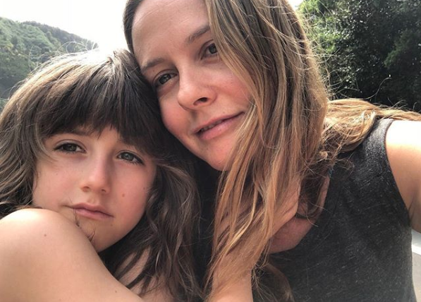 Alicia Silverstone and her son <i>(Photo via Instagram)</i>