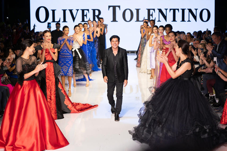 Oliver Tolentino shows at LA Fashion Week. - Credit: Deric Miller for LA Fashion Week