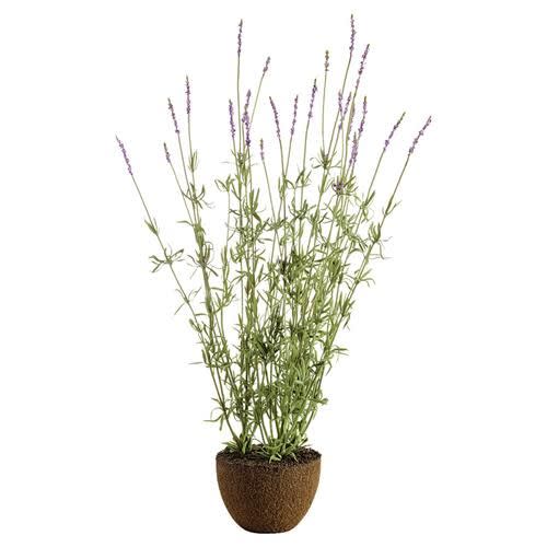 Paris French Country 40" Lavander Drop In Faux Floral Plant