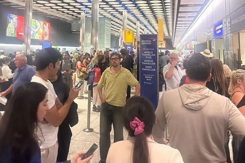 Passengers claimed BA told passengers to go home