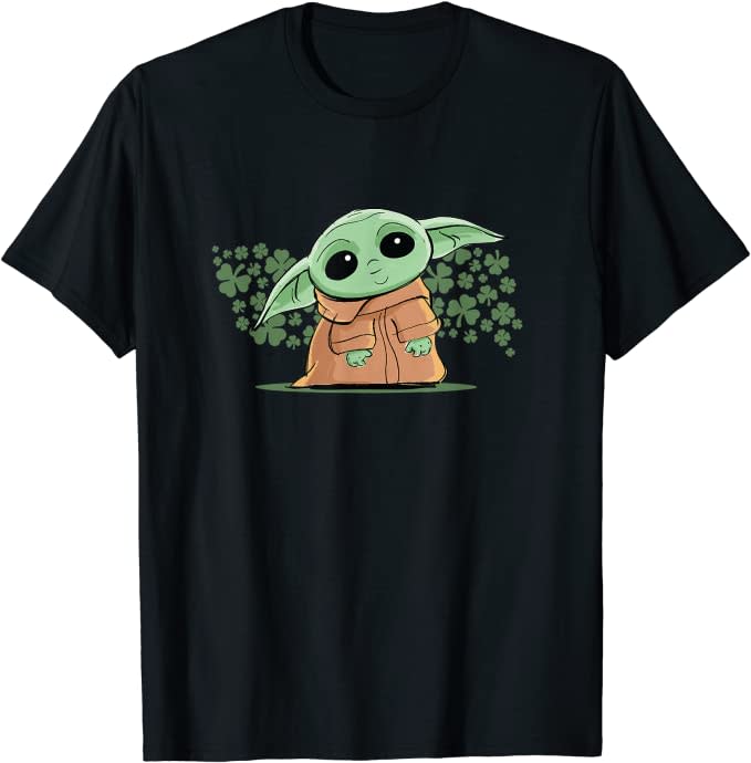 Star Wars The Mandalorian The Child Green St. Patrick's Day T-Shirt