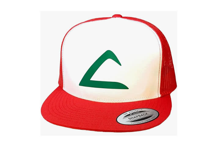 Gorra de Ash Ketchum en tamaño real