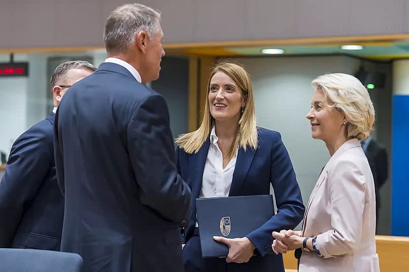 La maltesa Roberta Metsola fue elegida Presidenta del Parlamento Europeo en enero de 2022.