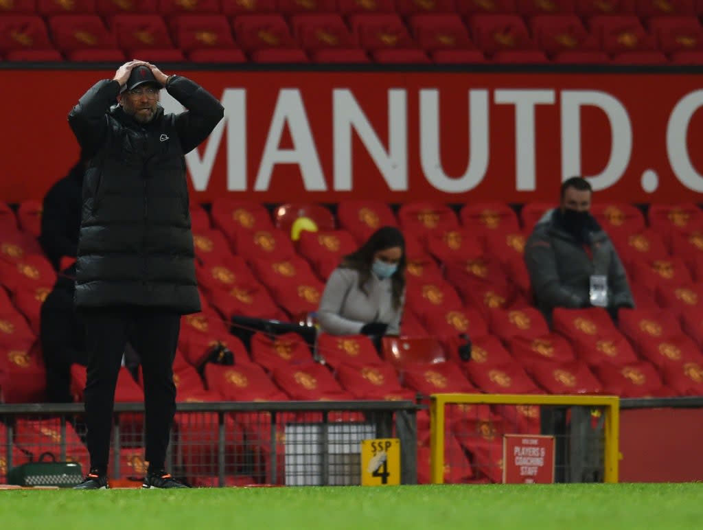 El entrenador del Liverpool, Jurgen Klopp (Liverpool FC via Getty Images)