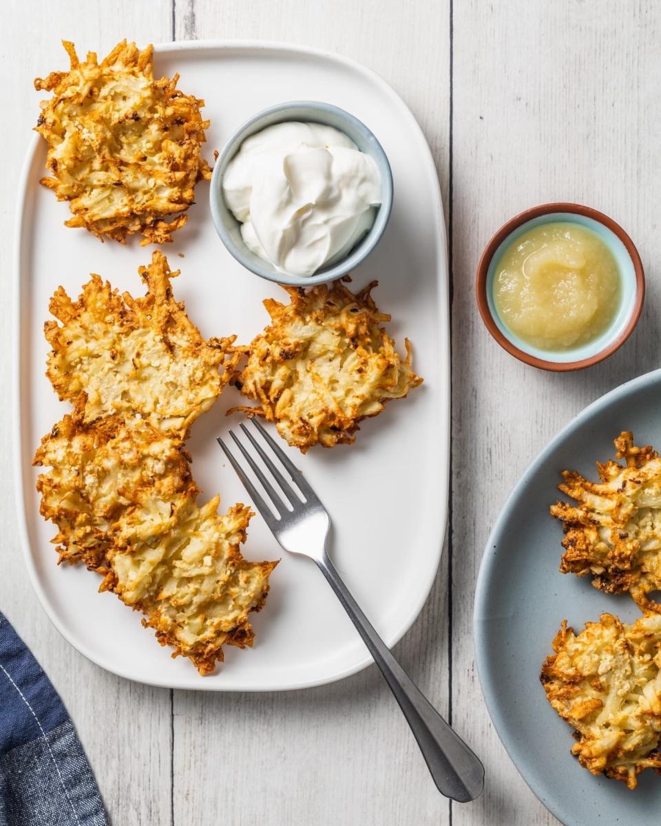 Air fryer latkes.