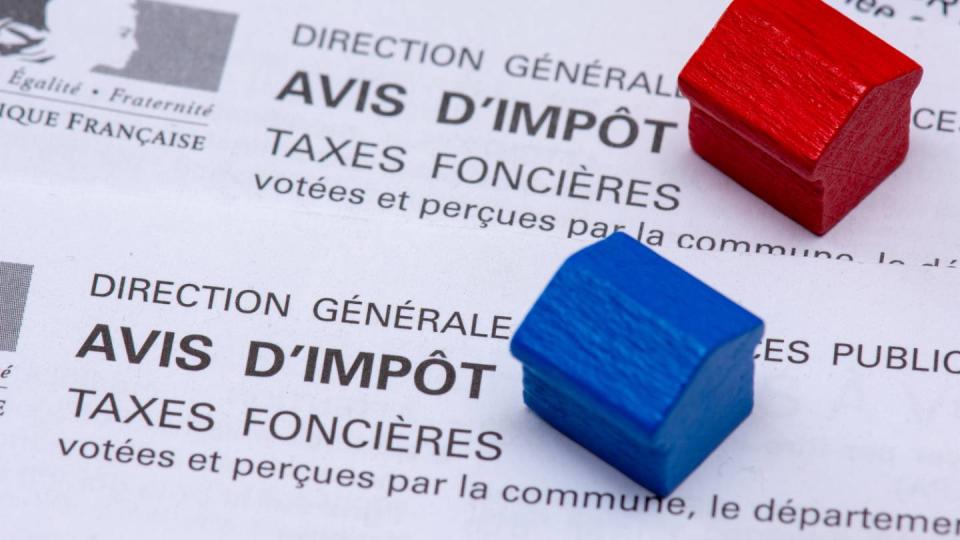 avis d'impôt concernant la taxe foncière