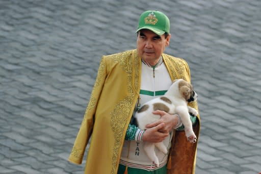 Although it is illegal to export the dogs, President Berdymukhamedov has presented them as gifts to foreign leaders