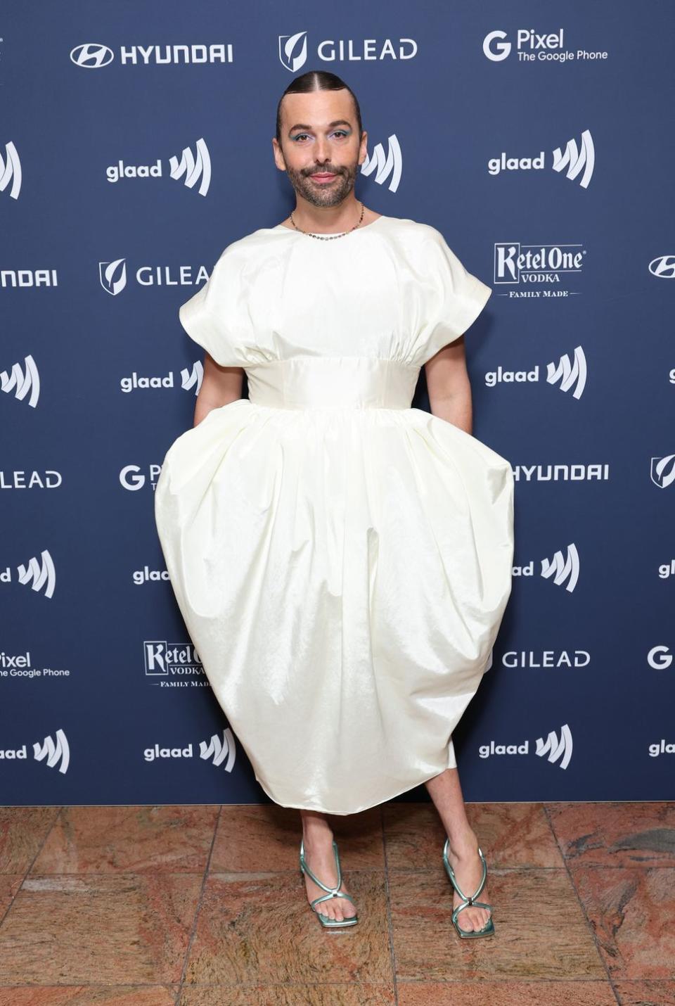 34th annual glaad media awards arrivals jonathan van ness