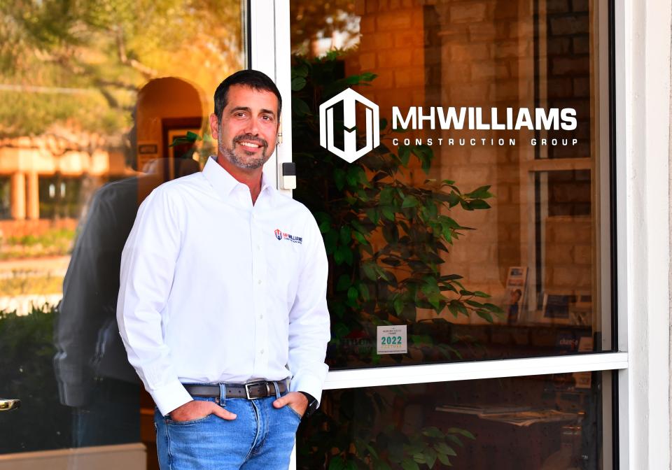 Marcus Ingeldsen, director of construction for MH Williams Construction, is a finalist for FLORIDA TODAY's Citizen of the Year for his work with Habitat for Humanity and Space Coast Discovery among other nonprofits.