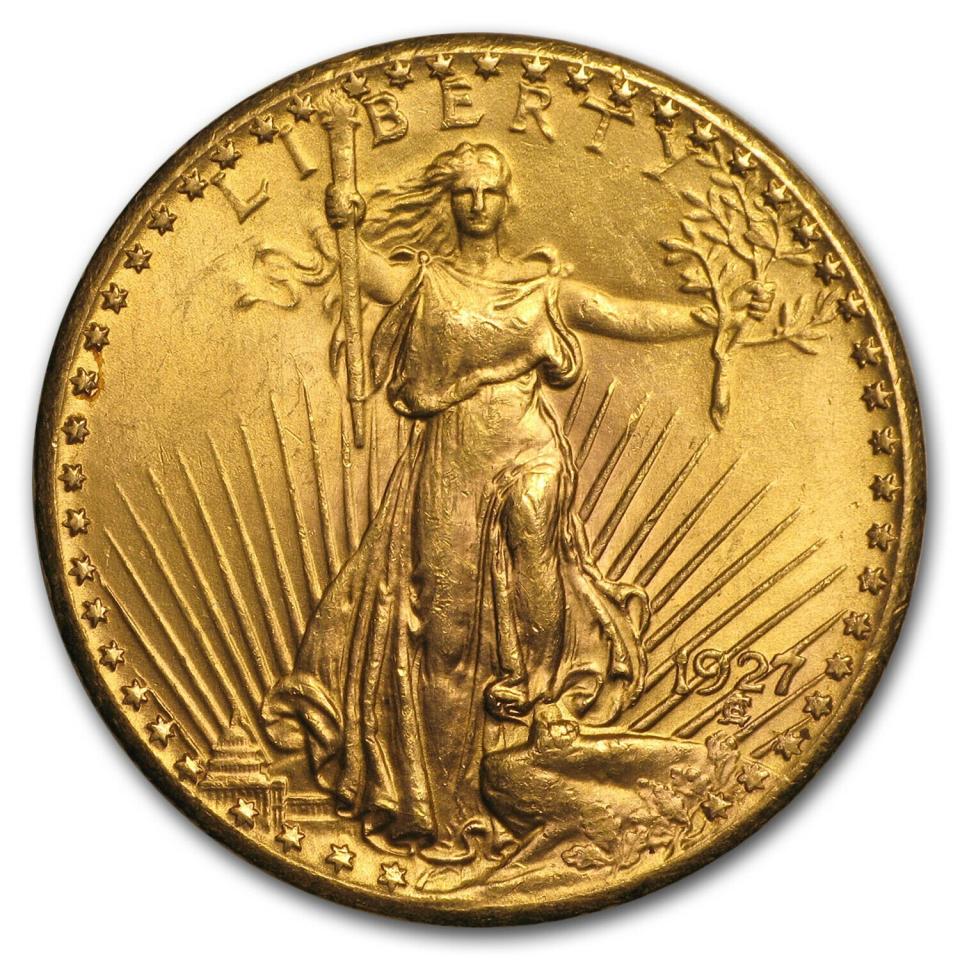 1927-D Saint-Gaudens double eagle