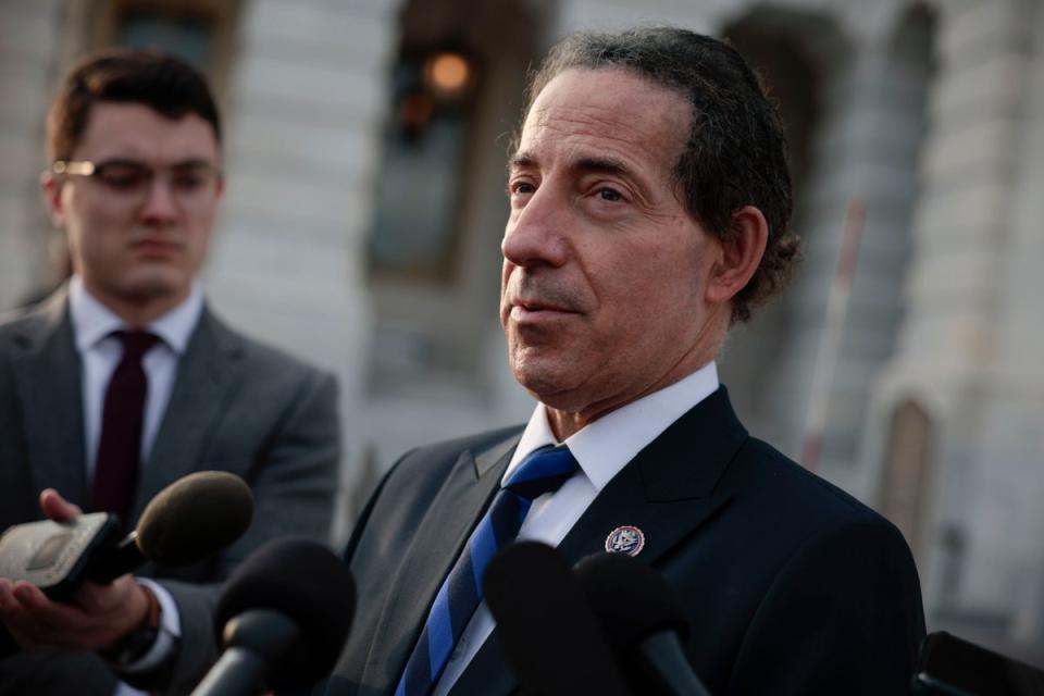 El diputado Jamie Raskin expresó su esperanza de que la gente conozca “la verdad” (Getty Images)