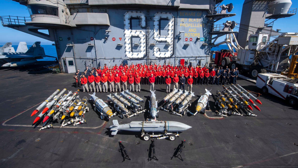 The Dwight D. Eisenhower Carrier Strike Group expended 770 missiles and other munitions at Houthi targets over the course of a recently concluded nine-month deployment.