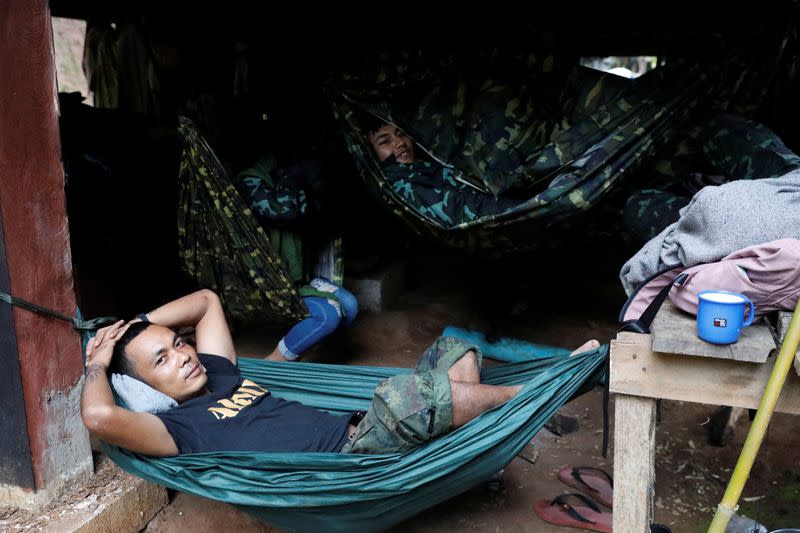 The Wider Image: In Myanmar jungle, civilians prepare to battle military rulers