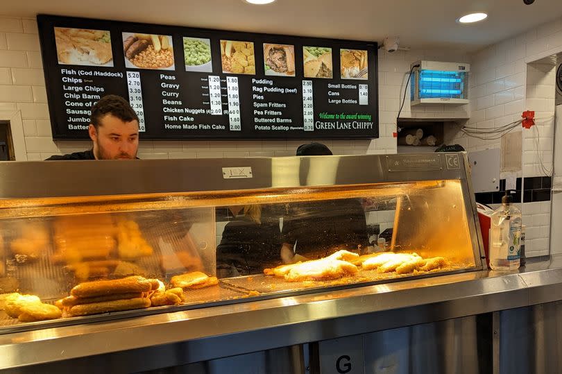 Award-winning Green Lane Chippy in Leigh