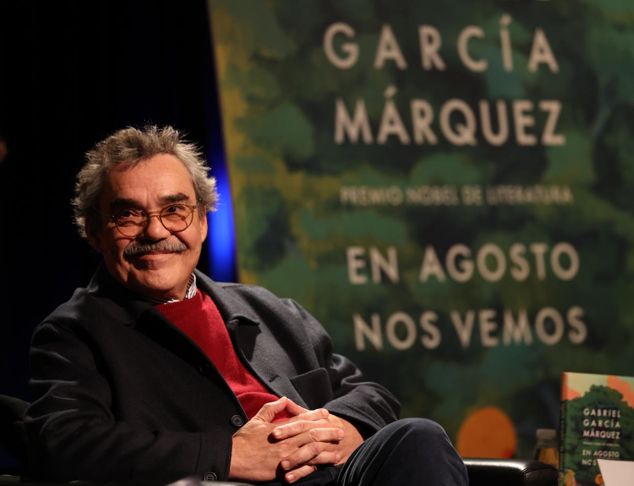 MADRID, SPAIN - MARCH 5: Gabriel Garcia Marquez's son, Gonzalo Garcia Barcha, speaks during a press conference for the book launch of, 