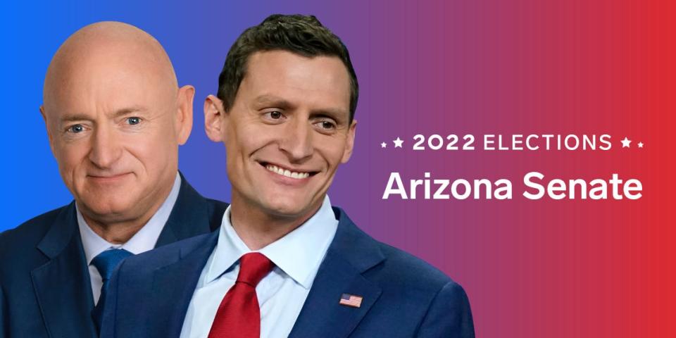 2022 AZ senate elections Kelly vs Masters