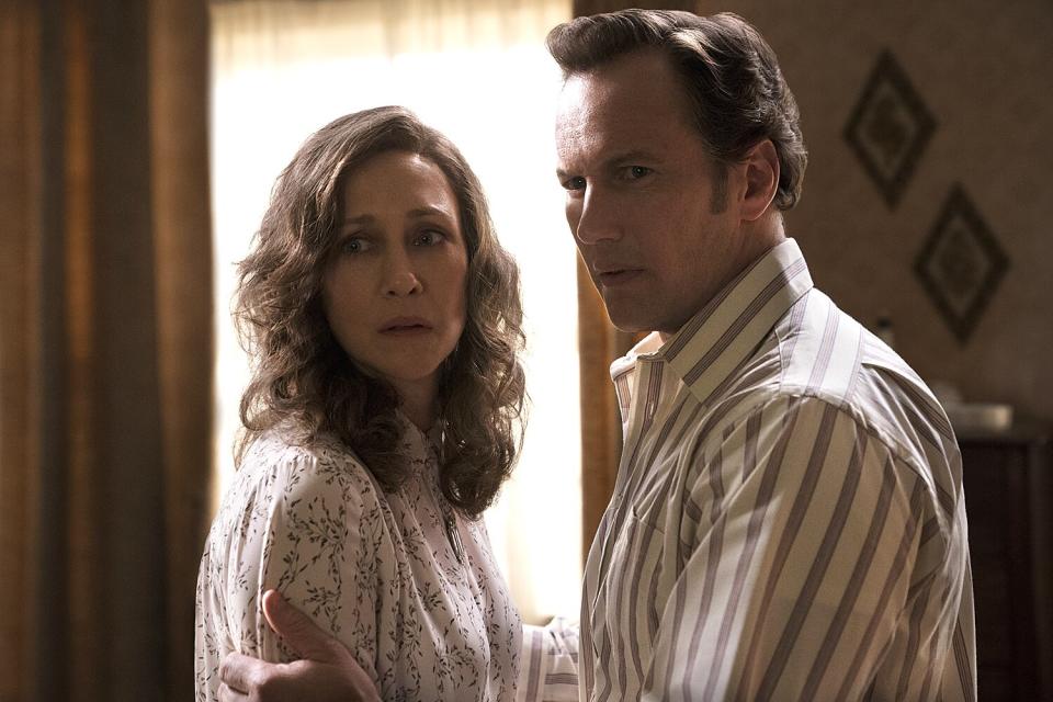 Vera Farmiga and Patrick Wilson in 'The Conjuring: The Devil Made Me Do It'