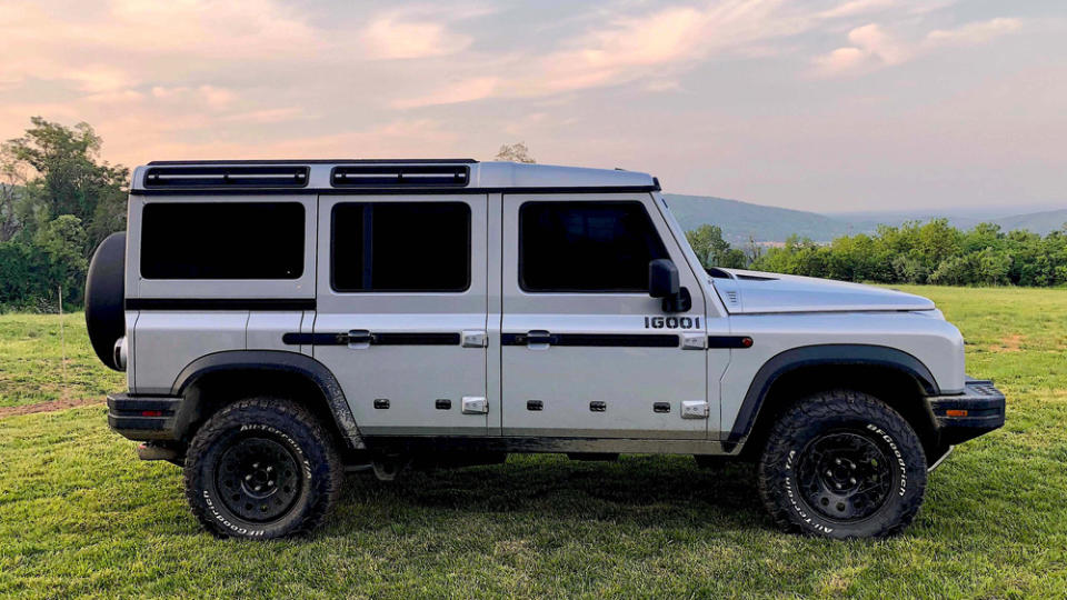 The Grenadier will feature body-on-frame construction, coil-sprung live axles front and rear and a BMW-sourced 3.0-liter turbocharged straight-six engine mated to an eight-speed automatic transmission. - Credit: Photo: Courtesy of INEOS Automotive.