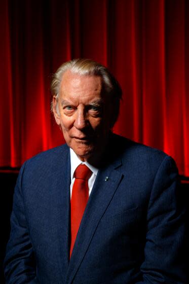 Actor Donald Sutherland