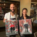 <p>Like a lot of relationships right now, Tiffany Haddish and Common’s relationship blossomed virtually. The pair raised money with Bumble early on in the pandemic by going on a virtual date. Months later, the pair is quarantined together and <a href="https://www.refinery29.com/en-us/2020/08/9947974/tiffany-haddish-common-dating-quarantine" rel="nofollow noopener" target="_blank" data-ylk="slk:officially a couple;elm:context_link;itc:0;sec:content-canvas" class="link ">officially a couple</a>. Tiffany even joked she might come out of the pandemic pregnant.</p><p><a href="https://www.instagram.com/p/B9s3WLbBdZh/" rel="nofollow noopener" target="_blank" data-ylk="slk:See the original post on Instagram;elm:context_link;itc:0;sec:content-canvas" class="link ">See the original post on Instagram</a></p>