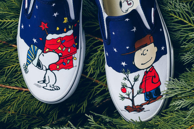 breuk Nieuwe betekenis beweeglijkheid Vans Releases New 'A Charlie Brown Christmas' Shoes