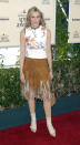 Daryl Hannah, 2002<br><br>Note to all celebs: Never wear fringe to an A-list event. Ever.