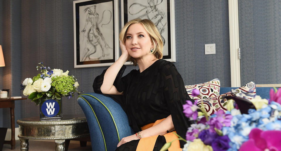 Kate Hudson has signed on to become the newest global ambassador of <a href="https://go.skimresources.com?id=125078X1586062&xs=1&url=https%3A%2F%2Fwww.weightwatchers.com%2Fus%2F" rel="noopener" target="_blank" data-ylk="slk:WW;elm:context_link;itc:0;sec:content-canvas" class="link ">WW</a> (formerly known as <a href="https://go.skimresources.com?id=125078X1586062&xs=1&url=https%3A%2F%2Fwww.weightwatchers.com%2Fus%2F" rel="noopener" target="_blank" data-ylk="slk:Weight Watchers;elm:context_link;itc:0;sec:content-canvas" class="link ">Weight Watchers</a>). (Photo: Yahoo Lifestyle)