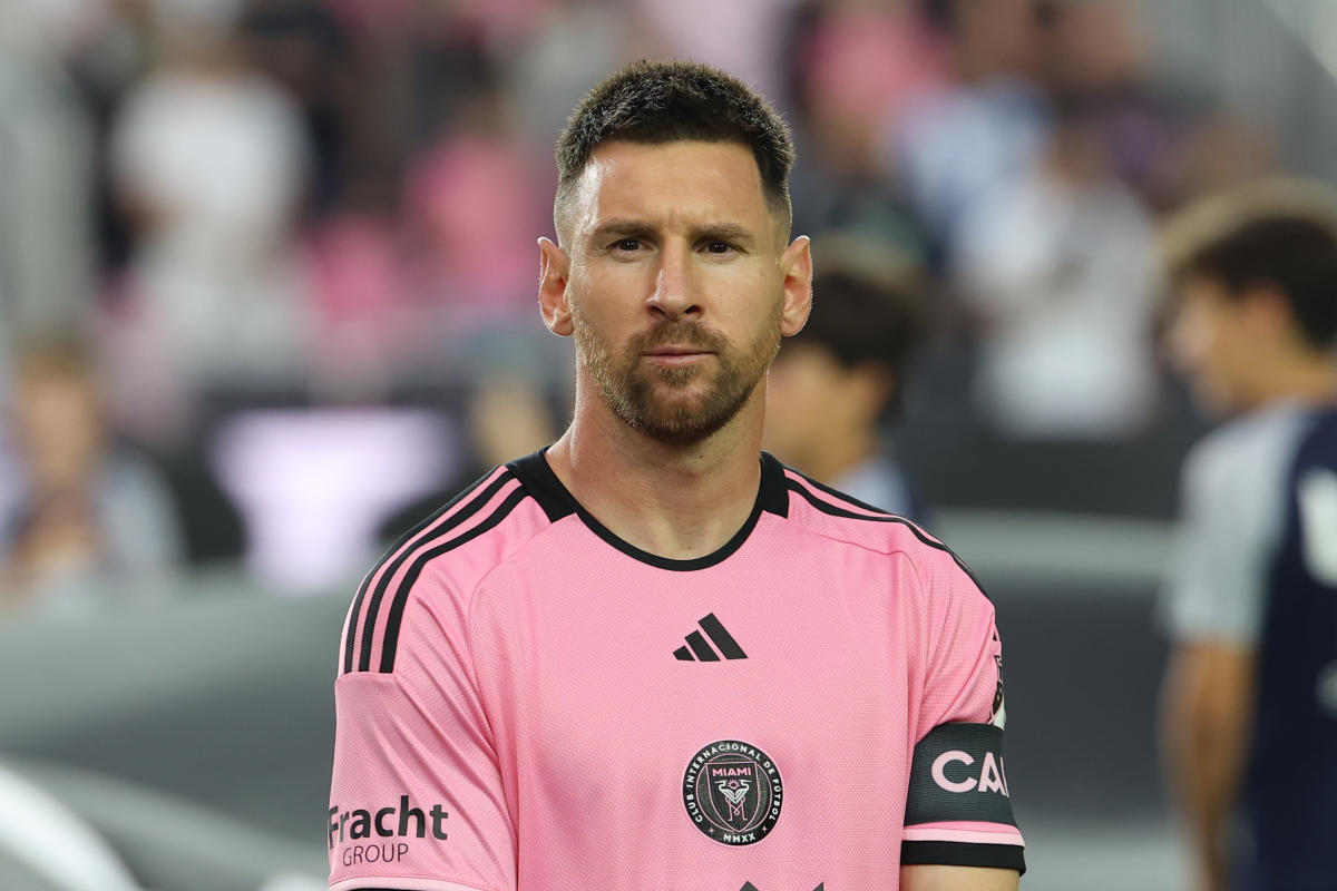 Lionel Messi starts for Inter Miami in first match after injuring ankle during Copa América final