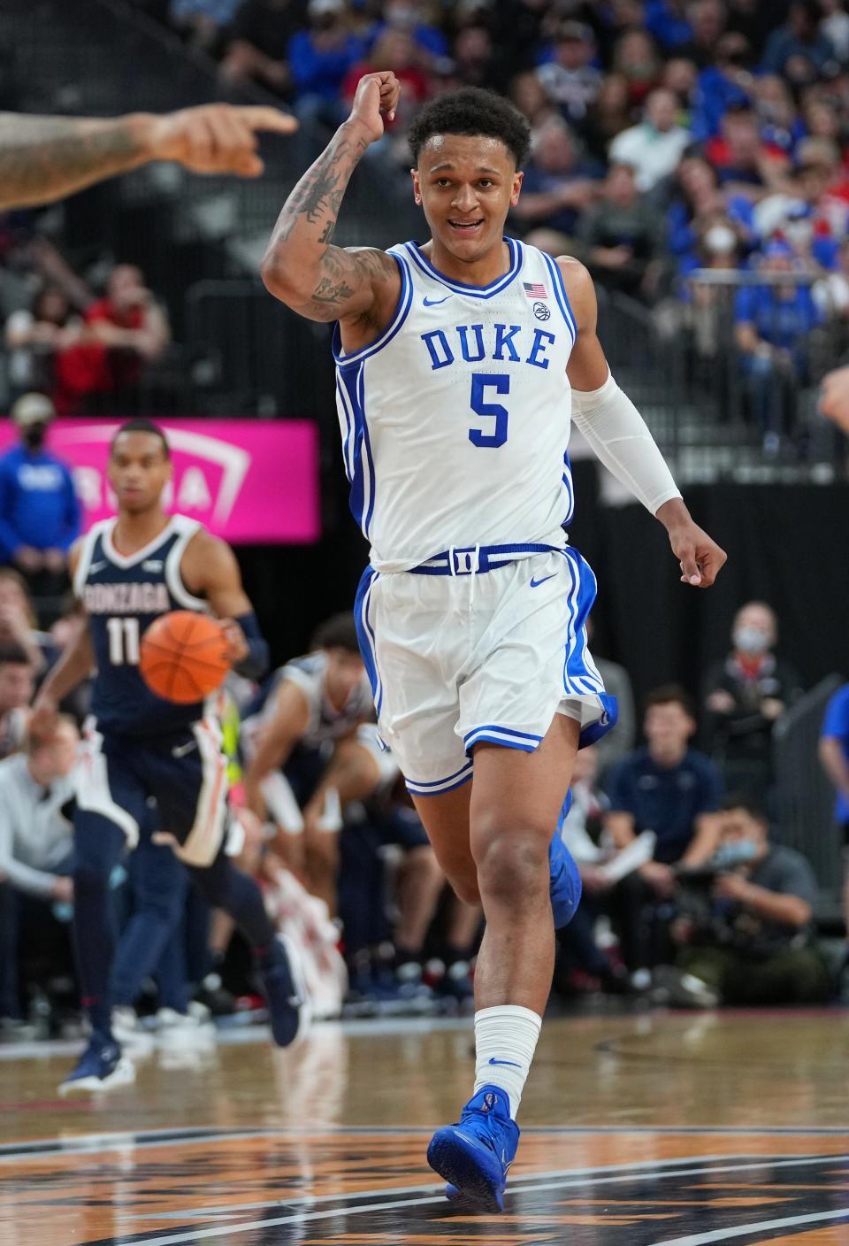 Paolo Banchero scored a team-high 21 points for Duke.