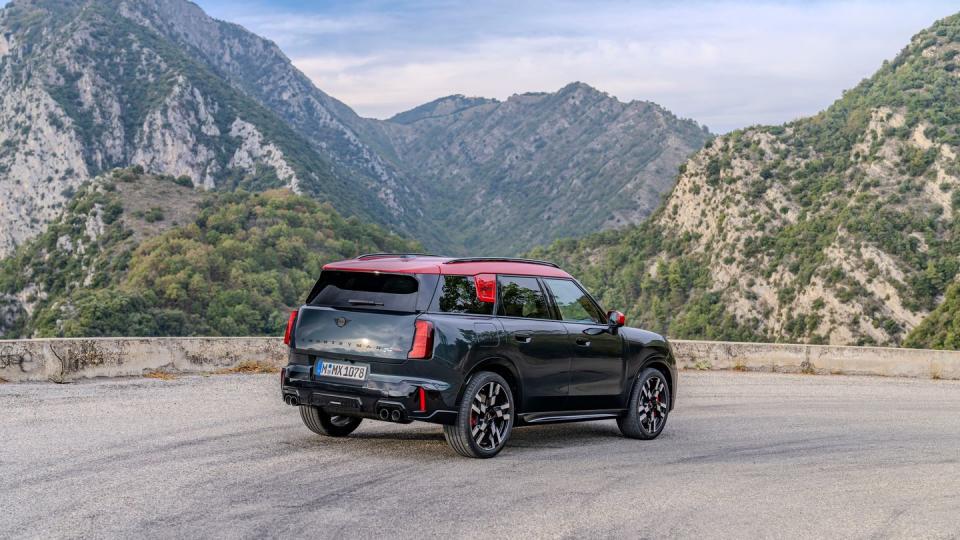 2025 mini countryman john cooper works rear