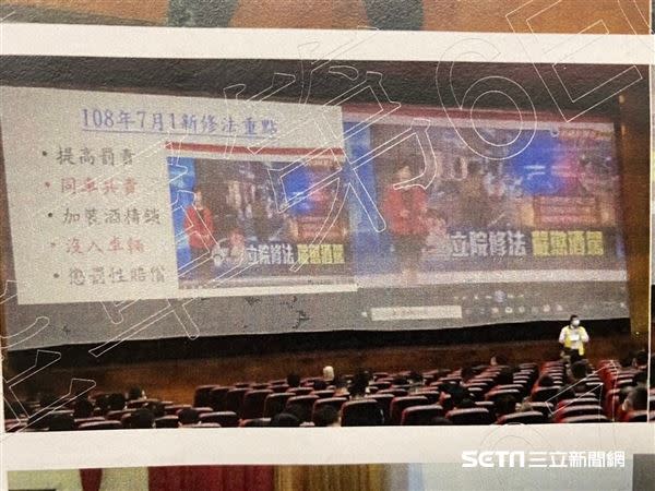 警方呼籲國軍弟兄遵守交通規則，切記喝酒不開車、開車不喝酒等，並以重大違規案例加深大家的印象。（圖／翻攝畫面）