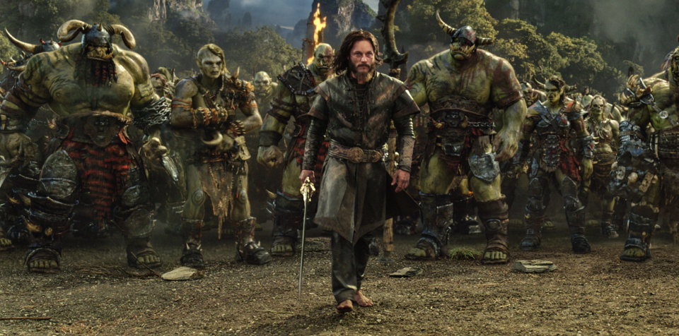 A scene from the film Warcraft