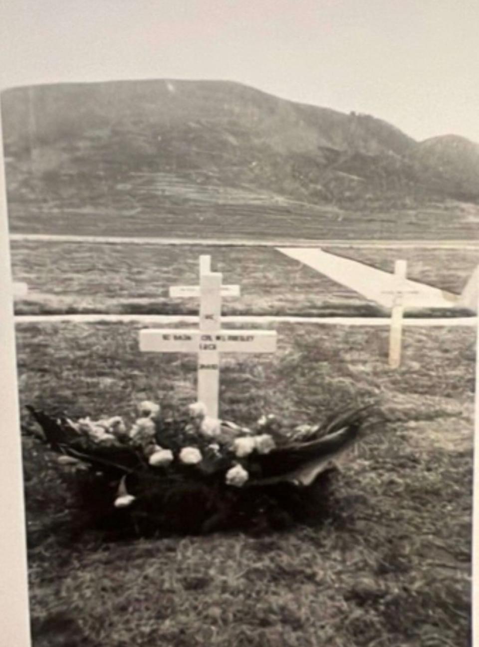 Cpl. Wycliffe Lesly Presley is buried in the United Nations Memorial Cemetery in Busan, South Korea.  