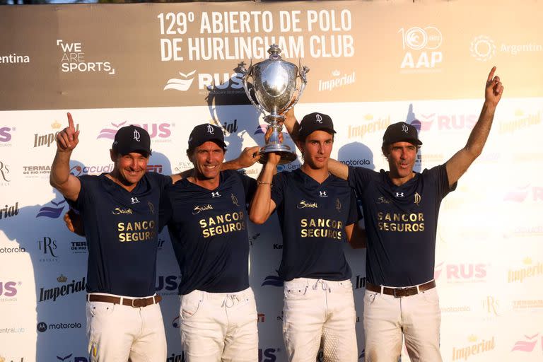 La Dolfina, el último campeón del Abierto de Hurlingham, vuelve a la escena con la misma formación y la voracidad de siempre