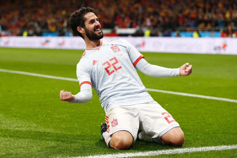 <p>Age: 26<br>Caps: 27<br>Position: Midfielder<br>It’s surprising to see that a player of Isco’s qualities has so few caps at his age, but it is time for him to come to the fore in the national side with the likes of Cesc Fabregas left out. </p>