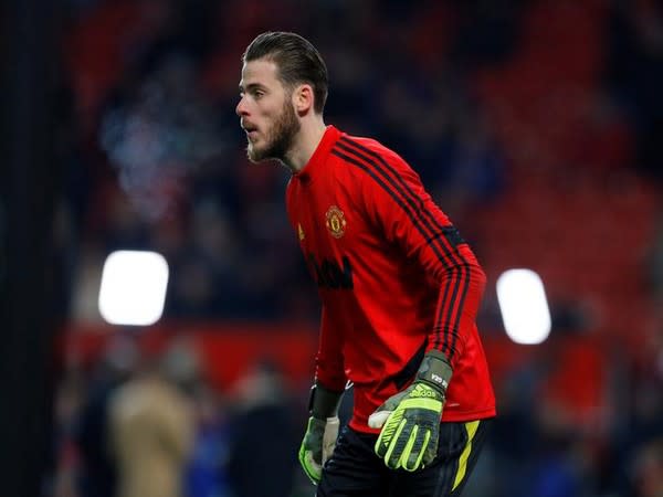 Manchester United goalkeeper David de Gea