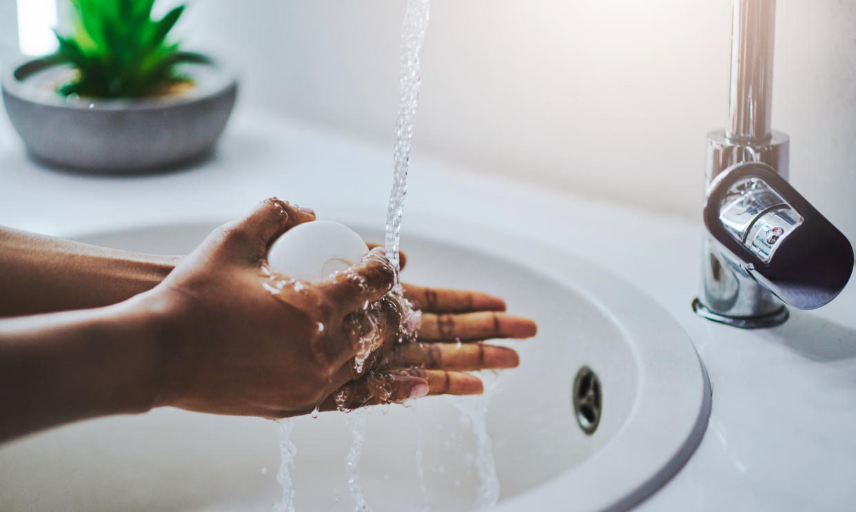 Hand-washing is the primary way to prevent infection of the coronavirus. Which is why many municipalities have been restoring water service to families who have had it shut off for lack of payment. (Photo: Getty Images)