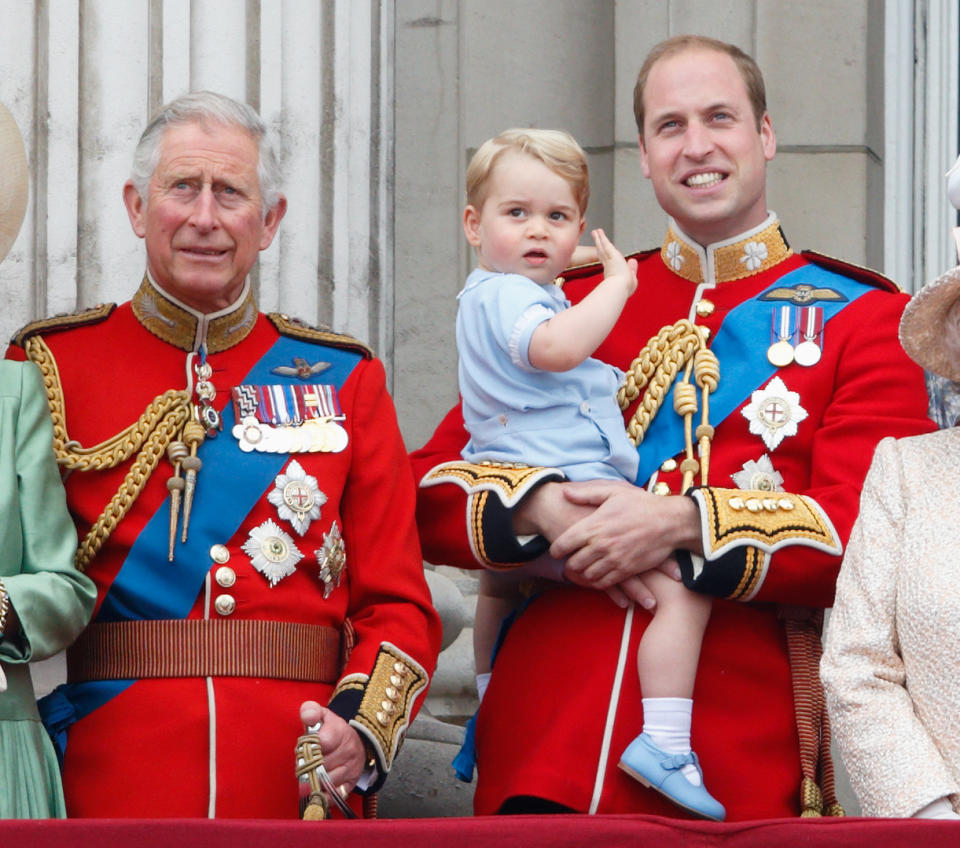 Prince Charles has revealed that his two eldest grandkid, George pictured, and Princess Charlotte, have an adorable nickname for him. Source: Getty