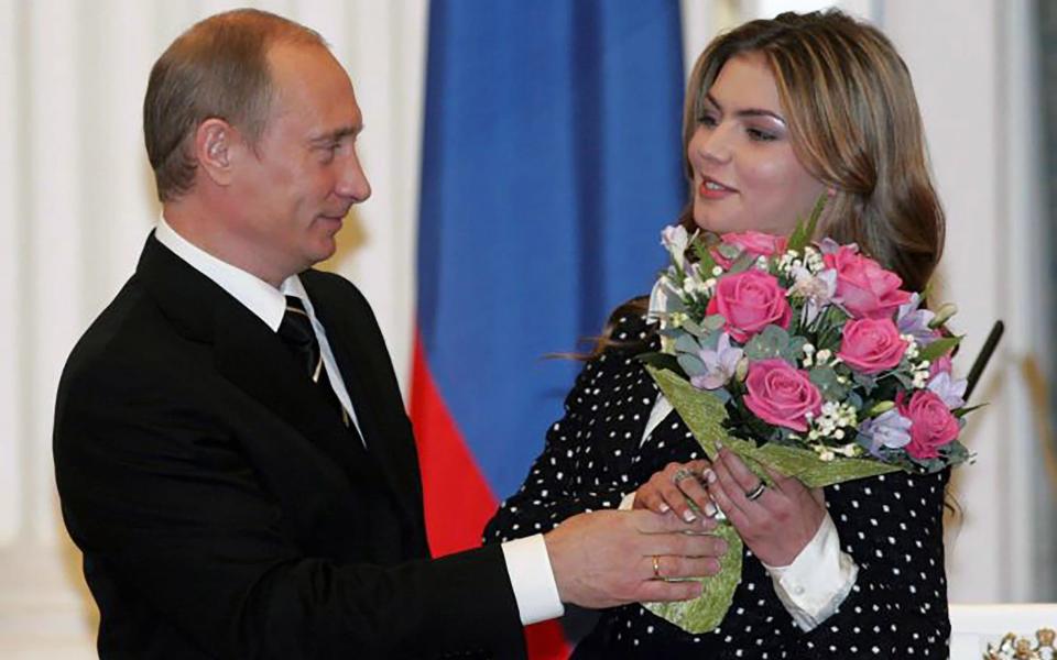 Vladimir Putin with Alina Kabaeva