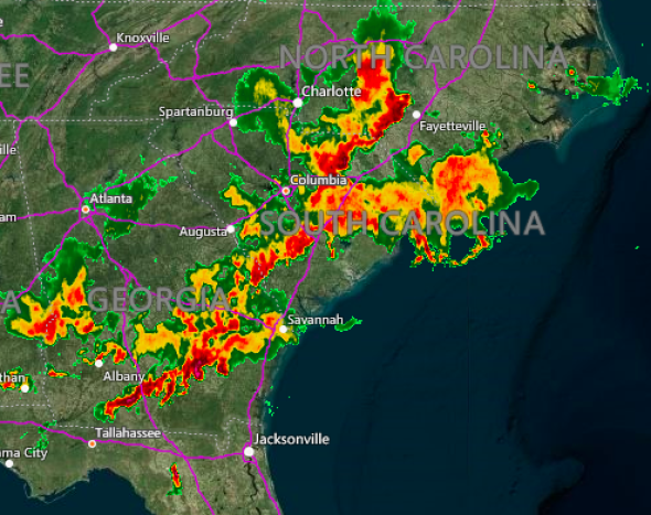 Radar - severe nws outage