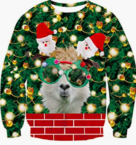 Idgreatim Unisex Ugly Christmas Crewneck Sweatshirt, where to buy ugly christmas sweaters