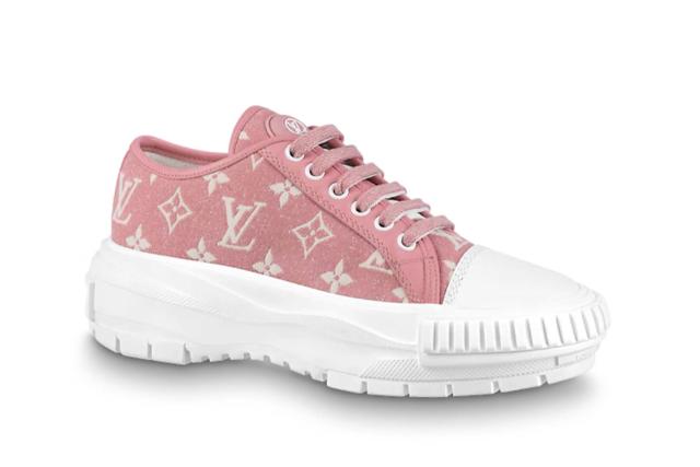 Louis Vuitton LV Pink Nike Air Jordan 1 Shoes Sneakers - Shop