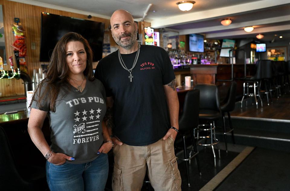 Joan and Matt Rich will soon be the new owners of TD's Old Time Pub in Milford, June 24, 2022.