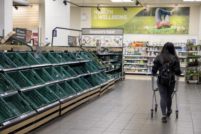 UK supermarkets Tesco, Aldi and Asda are rationing fruit and salad  vegetables