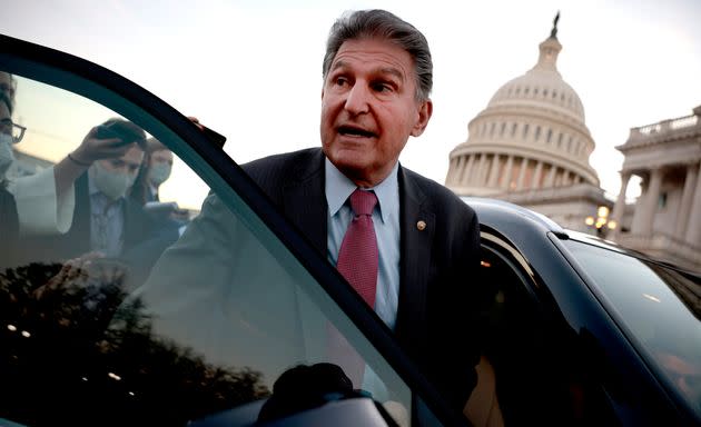 Sen. Joe Manchin (D-W.Va.) dashed his party's hopes of passing the Build Back Better legislation in 2021.  (Photo: Anna Moneymaker/Getty Images)