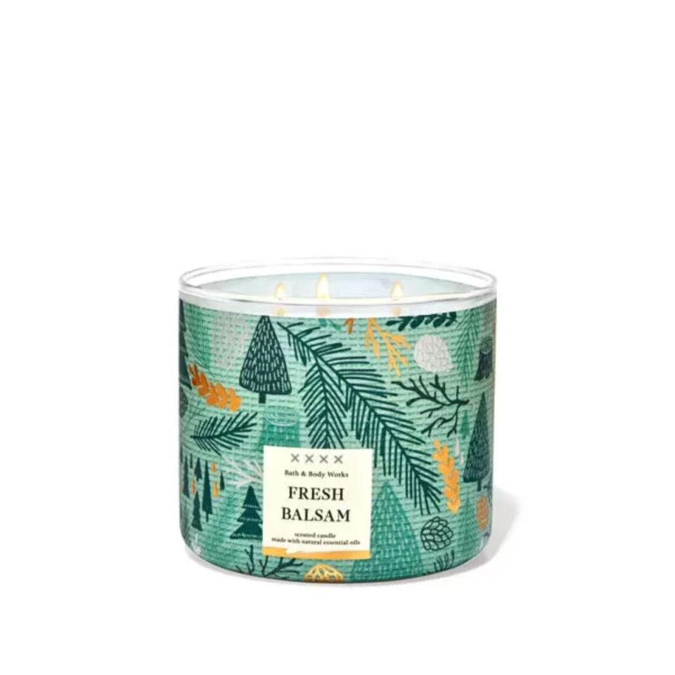 Fresh Balsam 3-Wick Candle