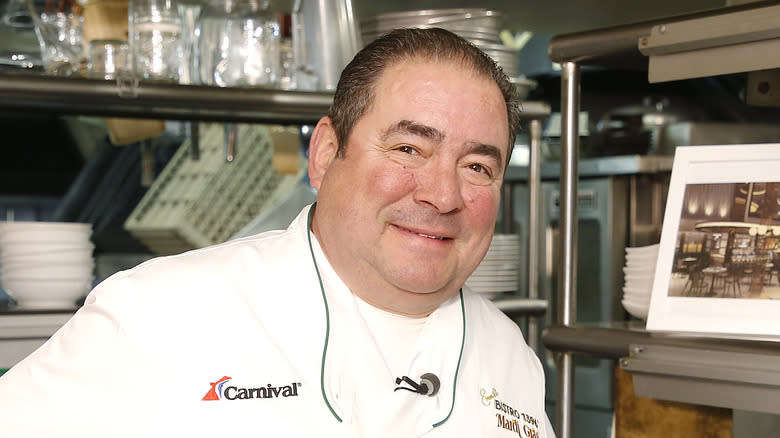 Emeril Lagasse at restaurant