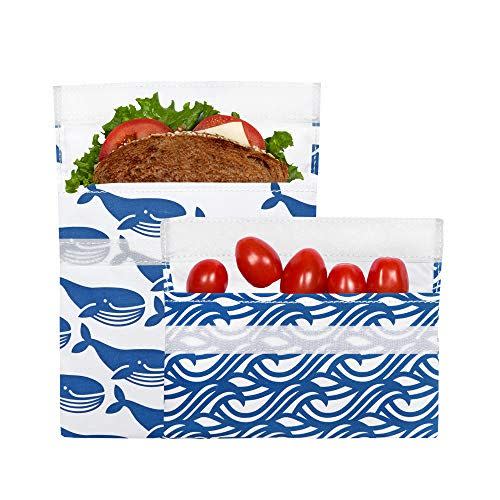 6) Reusable Food Storage Bag Set