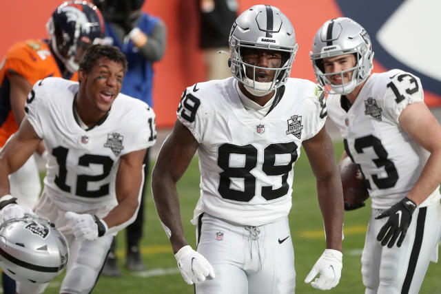 Raiders WR Hunter Renfrow and Bryan Edwards go way back, 'vital